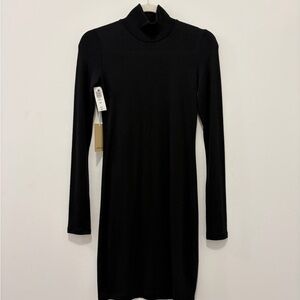 Aritzia Black Long Sleeve Dress